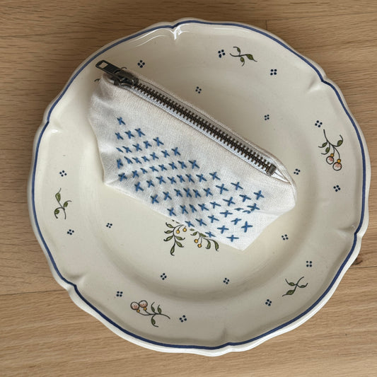 Broderet pung